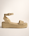 Sandália Gold Glow – Elegância Luminescente