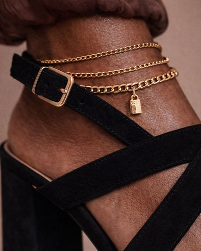 Sandalia Luxe Plataforma — Black Obsession