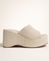 Ivory Linen Platform