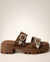 Sandalia Desert Stud - Taupe