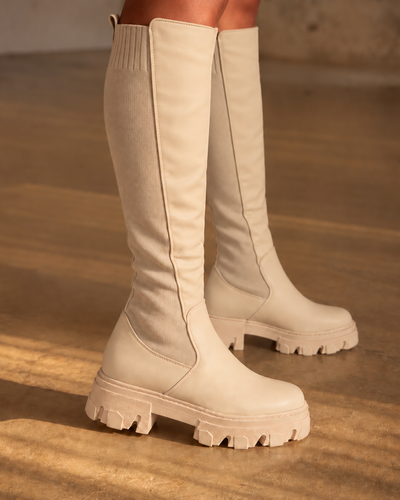 Bota Siena Beige