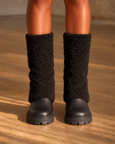 Bottes Aspen Teddy Noires