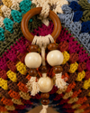 Boho Crochet Statement Bag