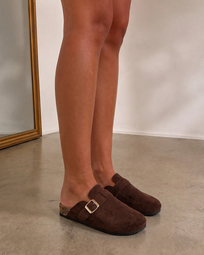 Mule Épure Brown
