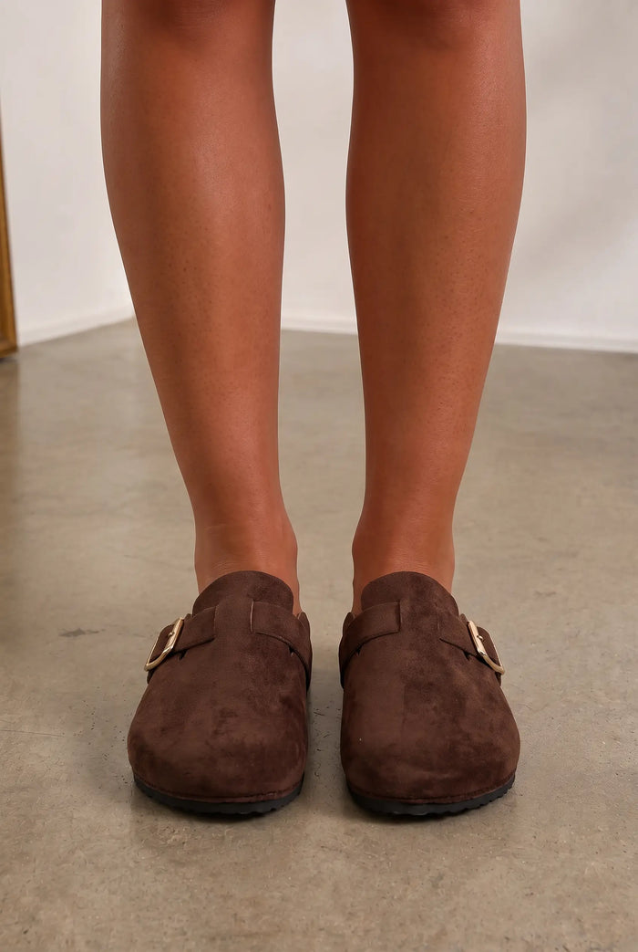 Mule Épure Brown