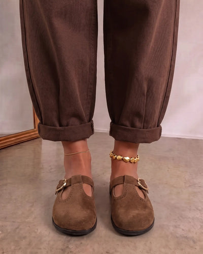 Mules Vintage Chic – Chocolate