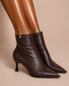 Bota Ankle  Salto Fino Elegance