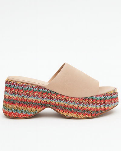 Crochet Platform Mule – Sunset Edition