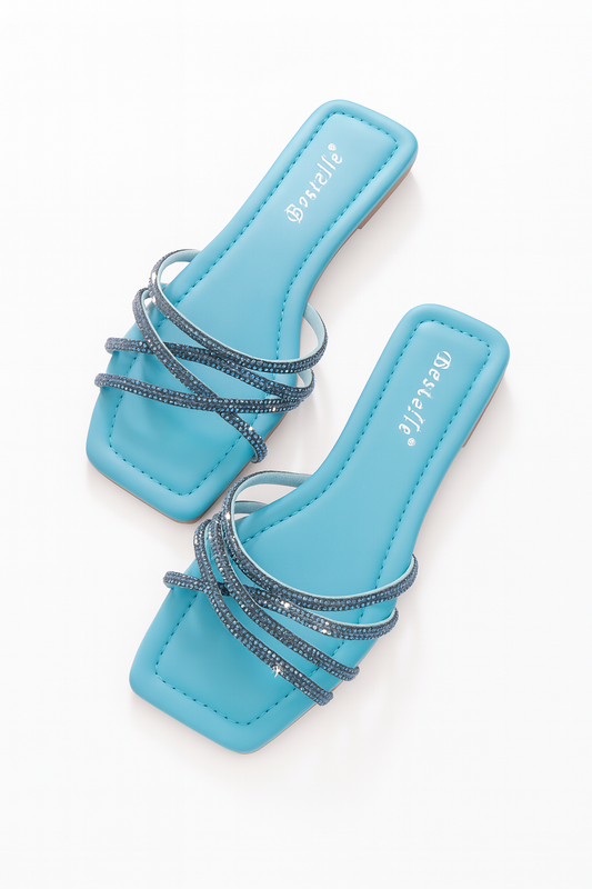 Chinelo Mavie Blue