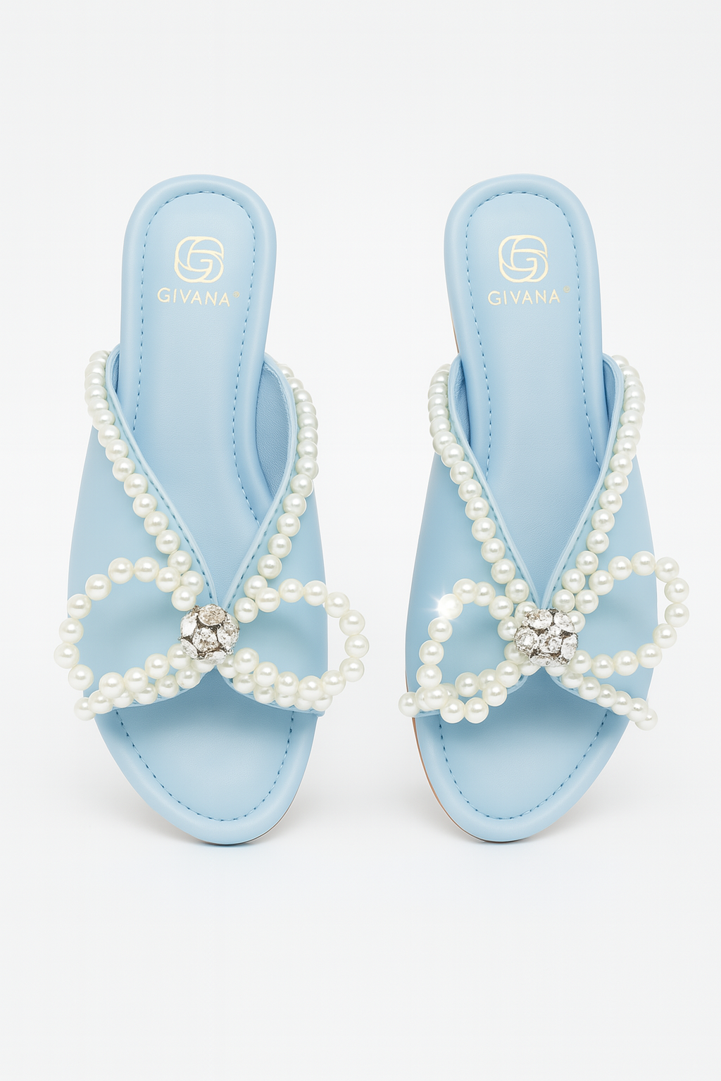 Flat Brenda Blue