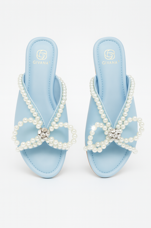 Flat Brenda Blue