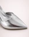 Prateado Stiletto Argent Luxe