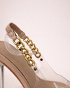 Transparente Stiletto Crystal Chain