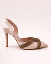 Nude Stiletto Golden Knot