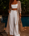 Túnica Tricot Resort Gold
