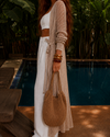 Túnica Tricot Resort Gold