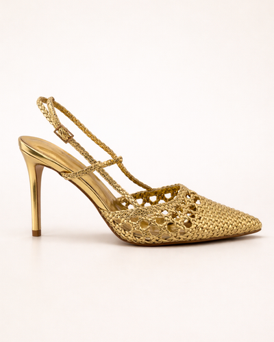 Escarpin Maely Doré