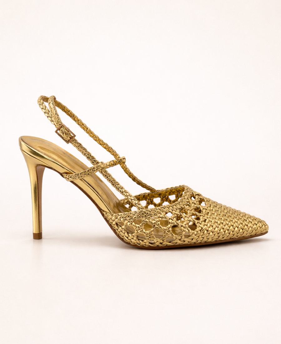 Escarpin Maely Doré