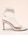 Sandalia Crystal Veil Stiletto