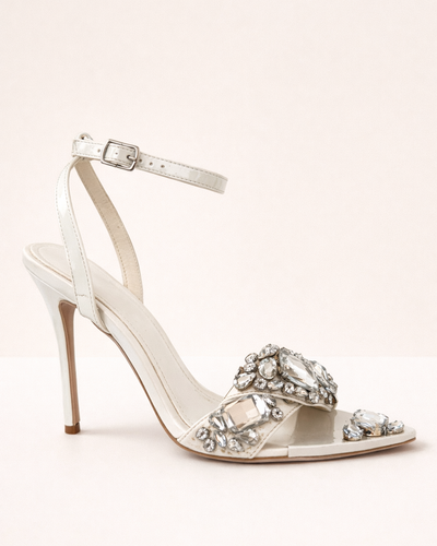 Zapatos Nude GChain – Crystal Glow