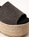 Crystal Platform Mule – Espadrille Base