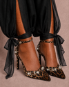 Sapato Stiletto Wild Glam