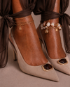 Amber Slingback Heel – Beige