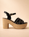 Black Glam Platform Heel