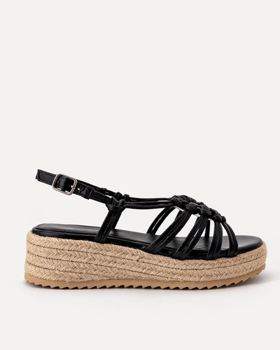 Espadrille Black Circle