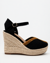 Riviera Black Espadrille