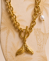 Coastal Glow Anklet - Aço Premium