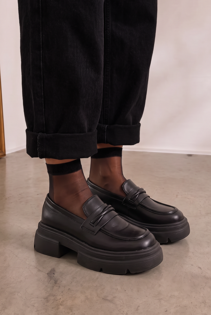 Mocassim Harper Preto