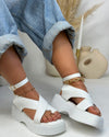 Sandalia Melissa Blanca