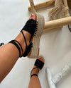 Sandalia Lorena Negra