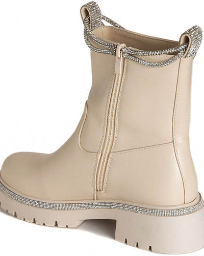 botas cora nude