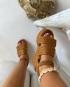 Sandalia Bruna Camel