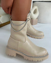 botas cora nude