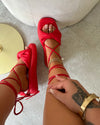 Sandalia Lumiar Rojo