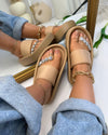 Sandalia Luan camel