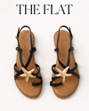 Golden Star Sandal – Black