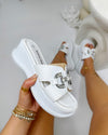 Sandalia Elys Blanca