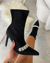 Botines negros hiedra