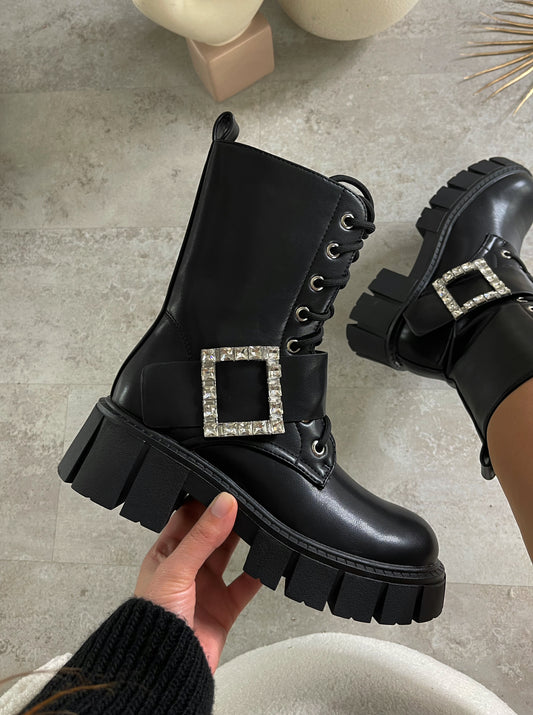 Bottes noires Cindy