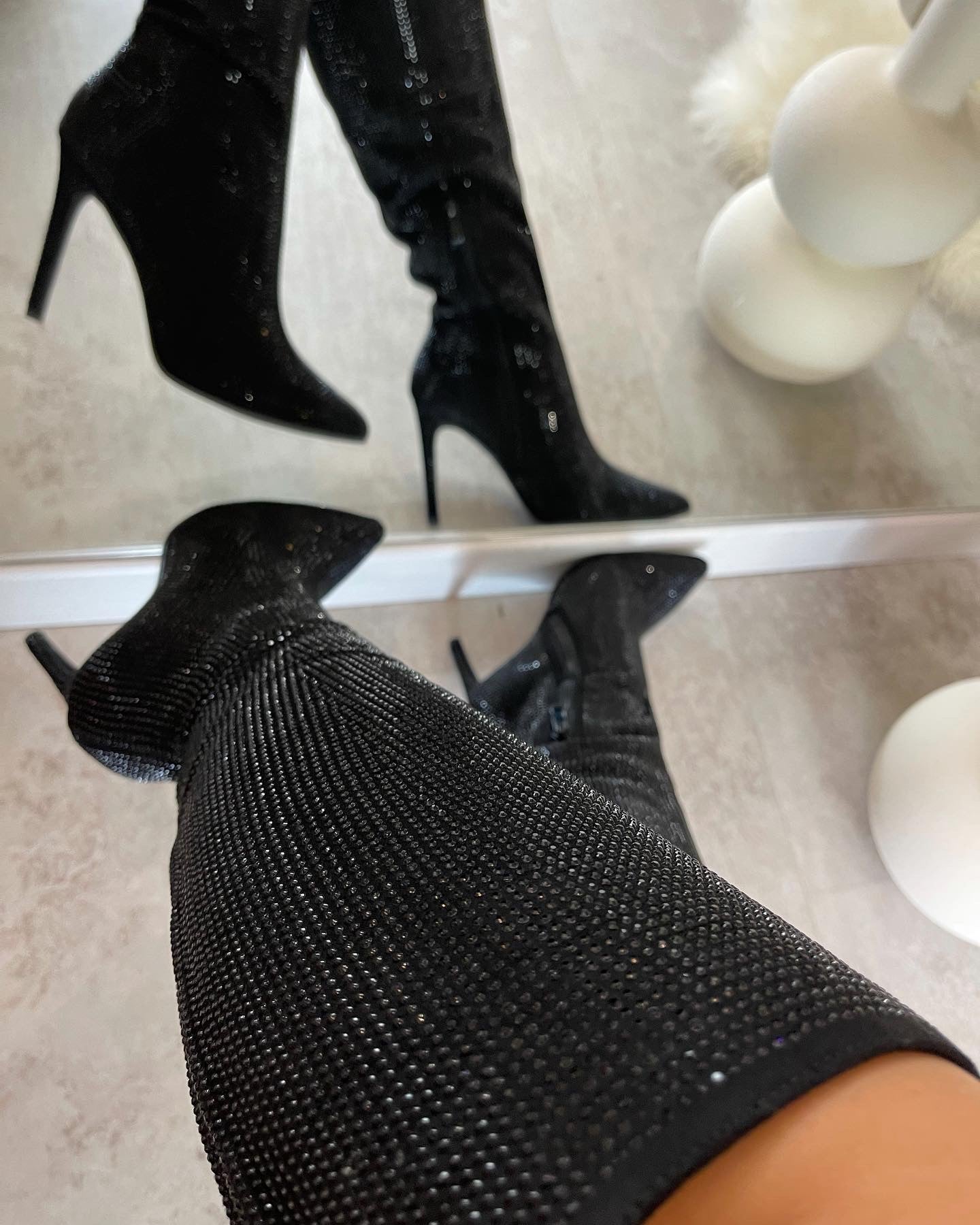 Bottes noires Callie