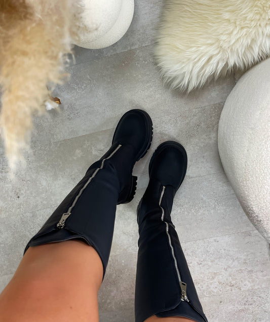 Bottes noires Liz