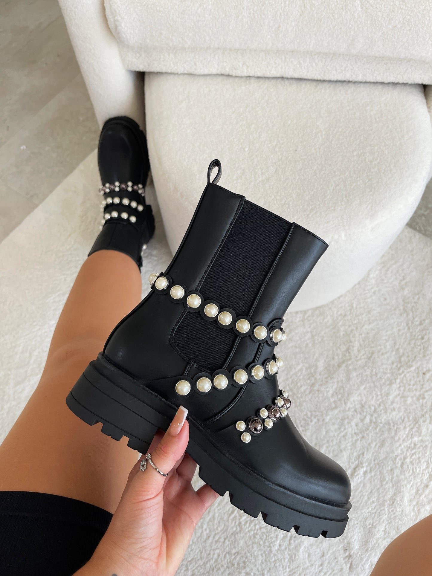 Bottes Erika noires