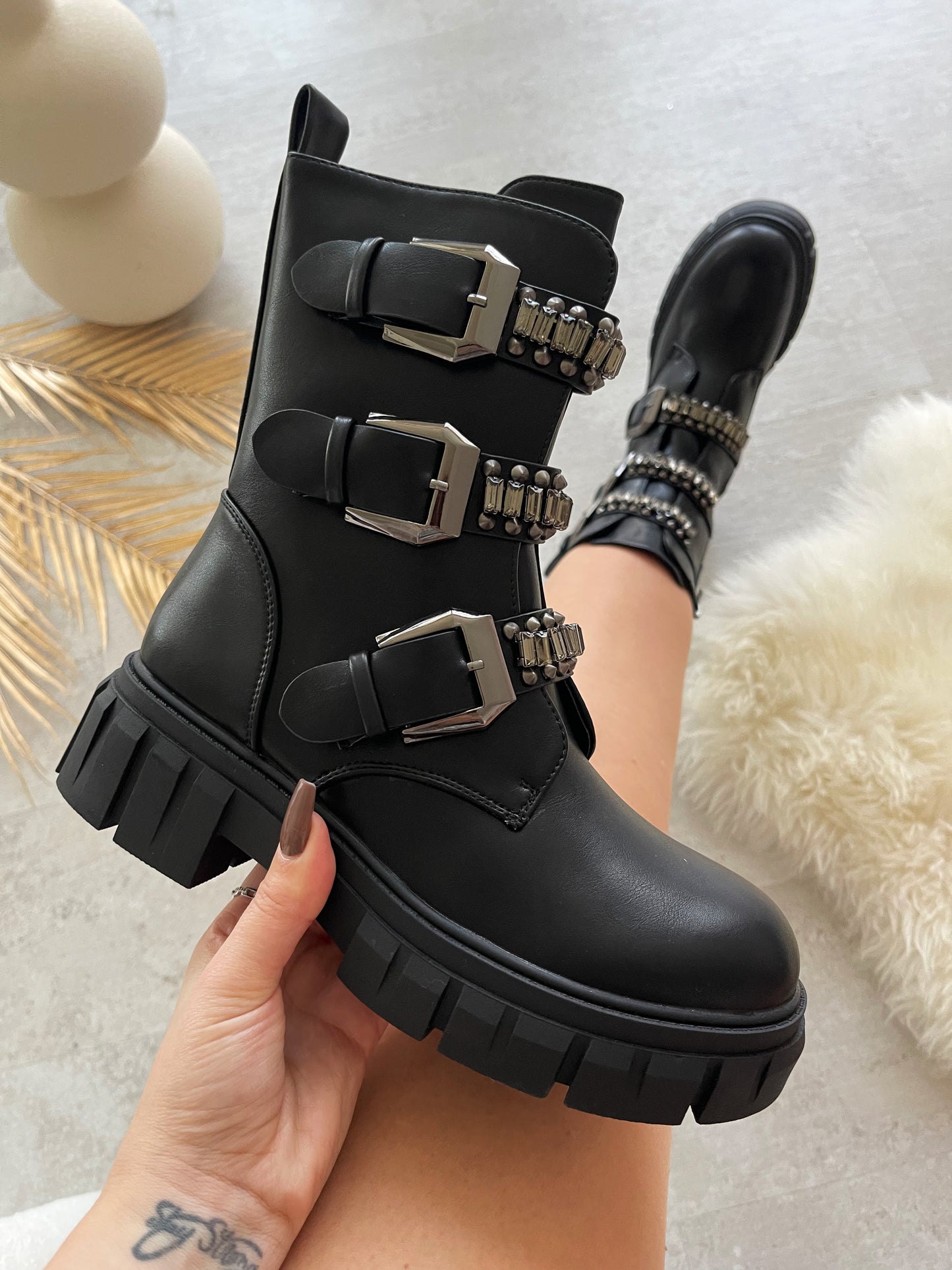 Bottes noires Jada